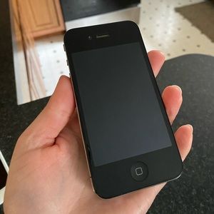 iPhone 4, used, good condition, with charging cable